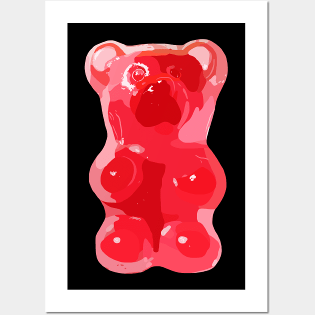 Gummy Bear Wall Art by ElviaMontemayor